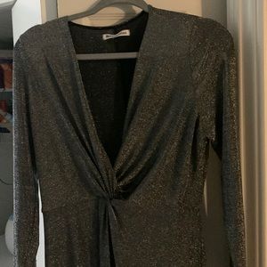 REFORMATION Sparkly Carlyle Max Dress